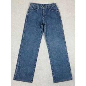 Bulwark FR Flame Resistant Jeans Men's 32x33 Blue Denim Relaxed Straight Leg